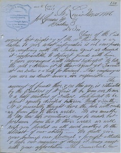 Letter from Simmons and Leadbeater to Joseph Lyman