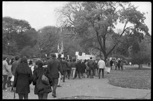 Vote With your Feet anti-Vietnam War protest march