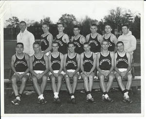 1958 cross country group portrait