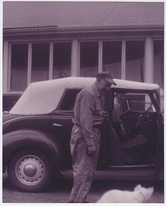 "Grampy" Wells with another favorite old car