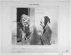 - Mon Dieu ! m’ame Bombec, qué que vous avez donc attrapé ? – Ne m’en parlez pas, ma chère dame, une horreur ! le monde devient d’une férocité que j’aimerais mieux être portière du jardin des plantes. Vous savez la Bézuchet du cintième qui dit partout que sa pas grand’chose de fille qui s’arrondit pas mal de la taille, est devenue Heindropique. Moi, je m’ai contenté de répondre : ah ouicht ! – Et c’est c’te créature qui – Pardine ça saute aux yeux.