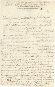 Letter from A. S. Steele to W. E. B. Du Bois