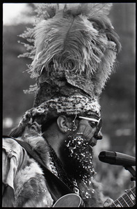 Dr. John at Summerthing's Sunset Series: Dr. John playing guitar