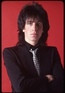 The Cars, photo shoot for Candy-O: Elliot Easton