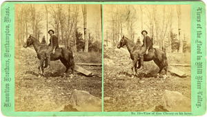No. 13. View of Geo. Cheney on his horse