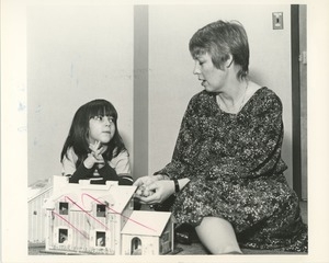 Michelle Duron and Lois Brood at speech therapy