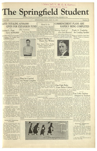 The Springfield Student (vol. 13, no. 28) May 25, 1923