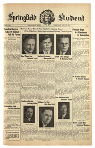 The Springfield Student (vol. 24, no. 01) April 6, 1933