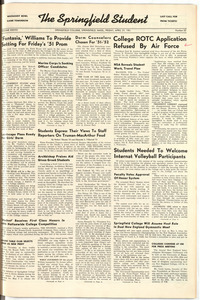 The Springfield Student (vol. 38, no. 22) April 27, 1951