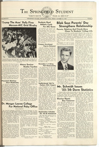The Springfield Student (vol. 43, no. 03) October 10, 1955