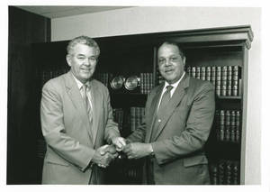 Edward Brennan and Randolph Bromery (c. 1992)