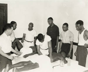Masseur Training at the Fort Worth YMCA School of Health Service (1944-1957?)