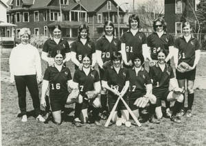 Softball team of Springfield College (1973)