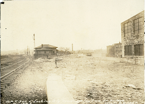 Looking southerly toward Clayton Street bridge