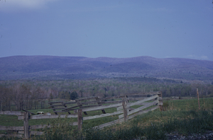 Taconic Range from Mason's Farm, Northwest Hill Road Permanent Plot grid 0736.