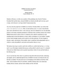 Transcript of commencement speech of Student Speaker Laura Martins delivered at the 2025 Suffolk University Law School commencement ceremony
