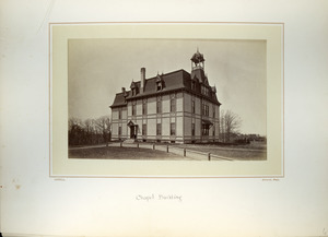 Chapel Building [i.e. College Hall], Massachusetts Agricultural College