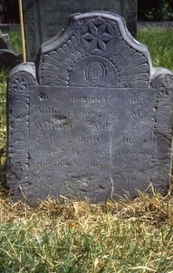 Copp's Hill Burying Ground (Boston, Mass.) gravestone: Mills, William
