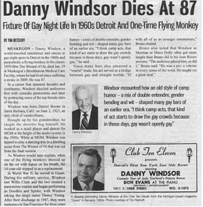 Danny Windsor Dies at 87