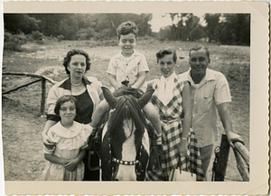 Manuel Rose with his family