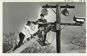 Replacing Shedd Park Tennis Court Lights