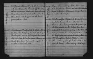 Tewksbury Almshouse Intake Record: McLaughlin, Mary