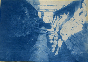 [Pipe in trench]