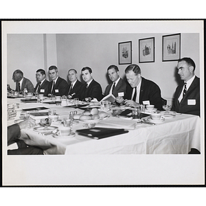 "New Overseers Luncheon Meeting at Parker House, Dec 9, 1965"