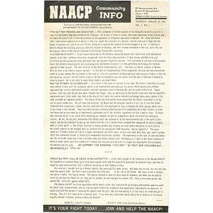 NAACP Community Info.