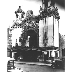 Boston Arena entrance in 1930s