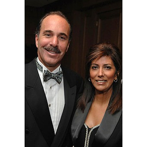 A couple attending the Huntington Society Dinner