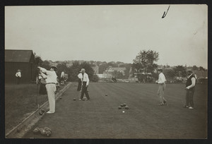 Franklin field, the bowling green, Roxbury, Massachusetts, 1905-1912