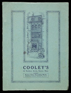 Cooley's no. 12 catalogue, 34 Newbury Street, Boston, Mass.