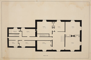 Chamber plan of unidentified house, location unknown, undated