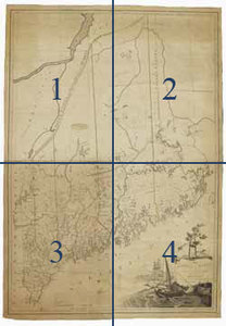 Map of the District of Maine, Massachusetts; Compiled from Actual Surveys made by Order of the General Court