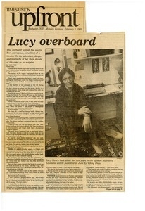 Lucy overboard