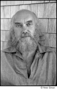 Ram Dass range of expressions: Portrait of Ram Dass