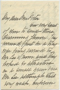 Letter from Helen Lee to Florence Porter Lyman