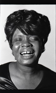 Koko Taylor backstage at Joe's Place