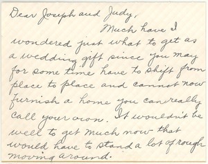 Letter from Clara M. Langland to Joseph and Judith G. Wood Langland