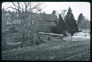 North Saugus, Water Street, Howlett Mill about 1895, Alice Honer's girl