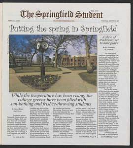 The Springfield Student (vol. 131, no. 22) Apr. 13, 2017