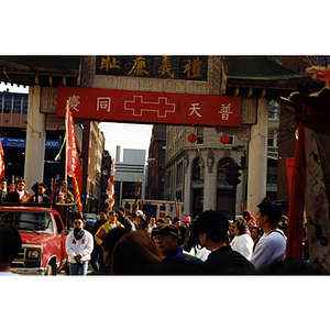 Crowds attend Chinese New Year celebratory parade in Boston's Chinatown