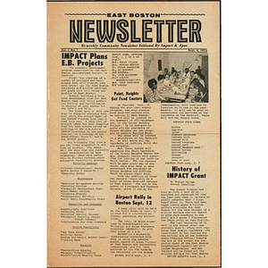 East Boston Newsletter