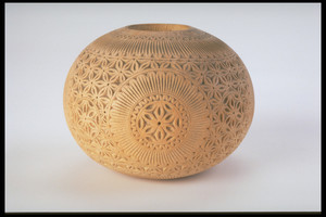 Carved Gourd Containers