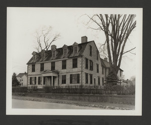 Exterior view of the Jarathmael Bowers House, Somerset, Mass., undated