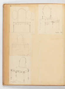 Toilet Tables. Cheval Glasses. -- Page 56