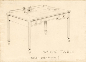 "Writing Table"