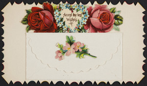 Card sample Paris Beauties, Kelsey Press Co., Meriden, Connecticut, undated