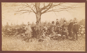 Group portrait of the Bowen family, Woodstock, Connecticut